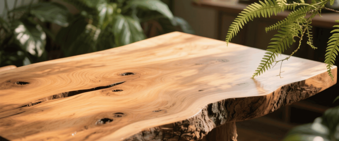 2025 Guide to Biophilic Interiors with Live-Edge Tables image