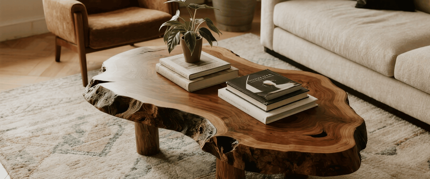 Live Edge in Small Apartments: Space-Saving Tips image