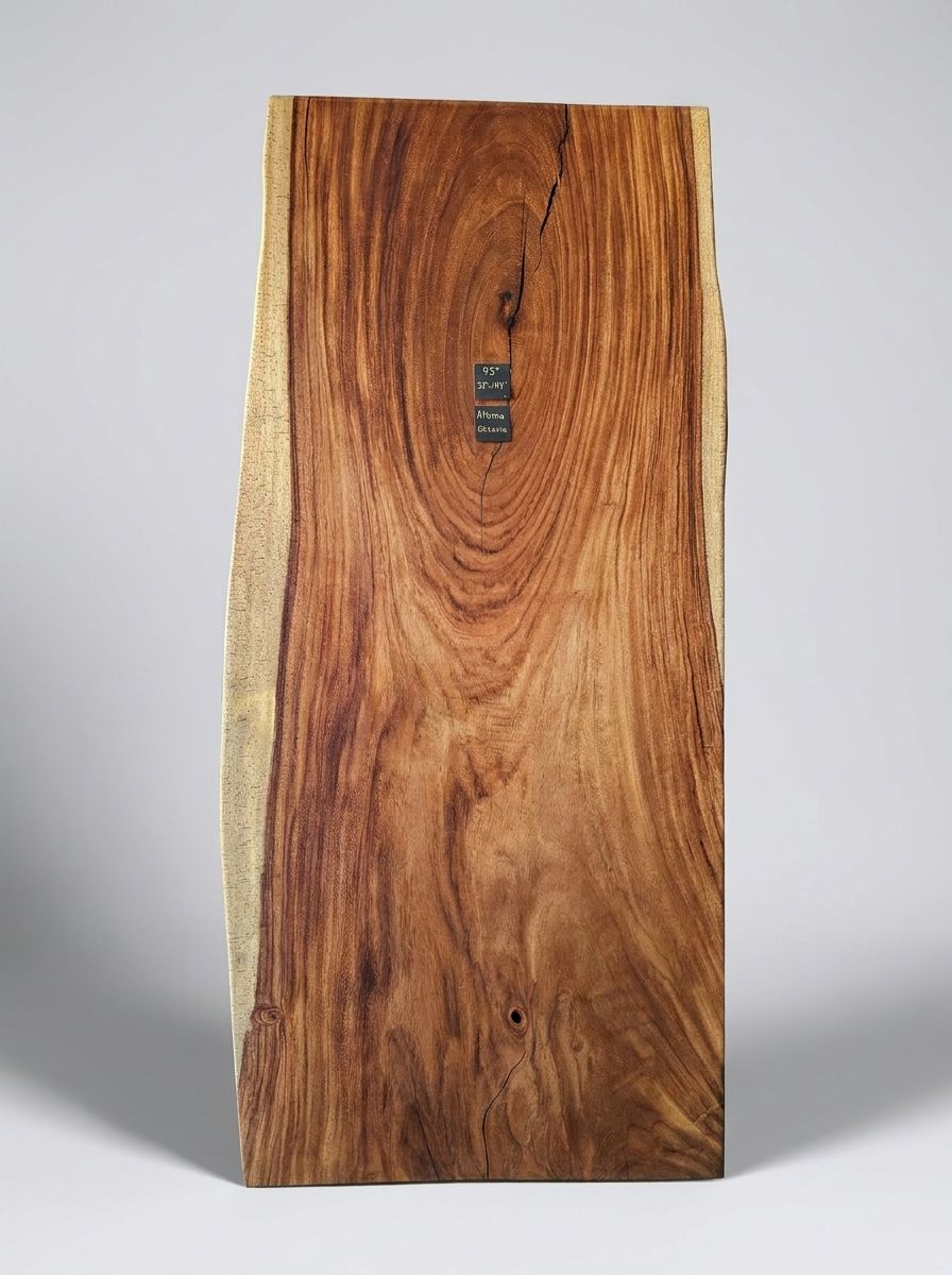 Albina Octavia — 95" Live Edge Dining Slab raw wood slab at MORUXO.