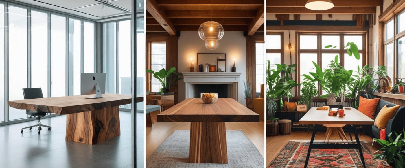 Why Walnut Live Edge Tables Are Considered Timeless image
