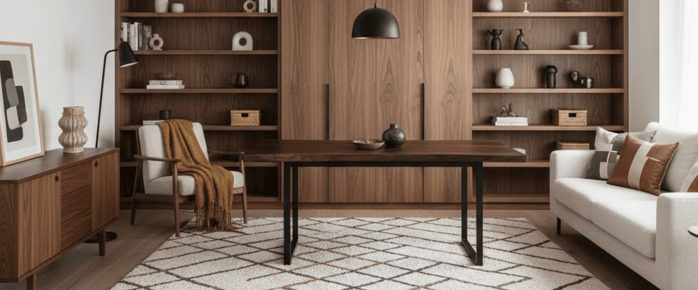 Mixing Wood Tones: Your Table with Existing Cabinets image