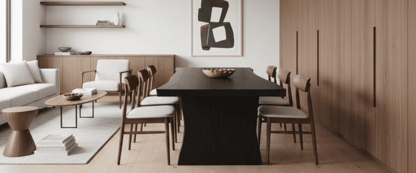 Mixing Wood Tones: Your Table with Existing Cabinets image