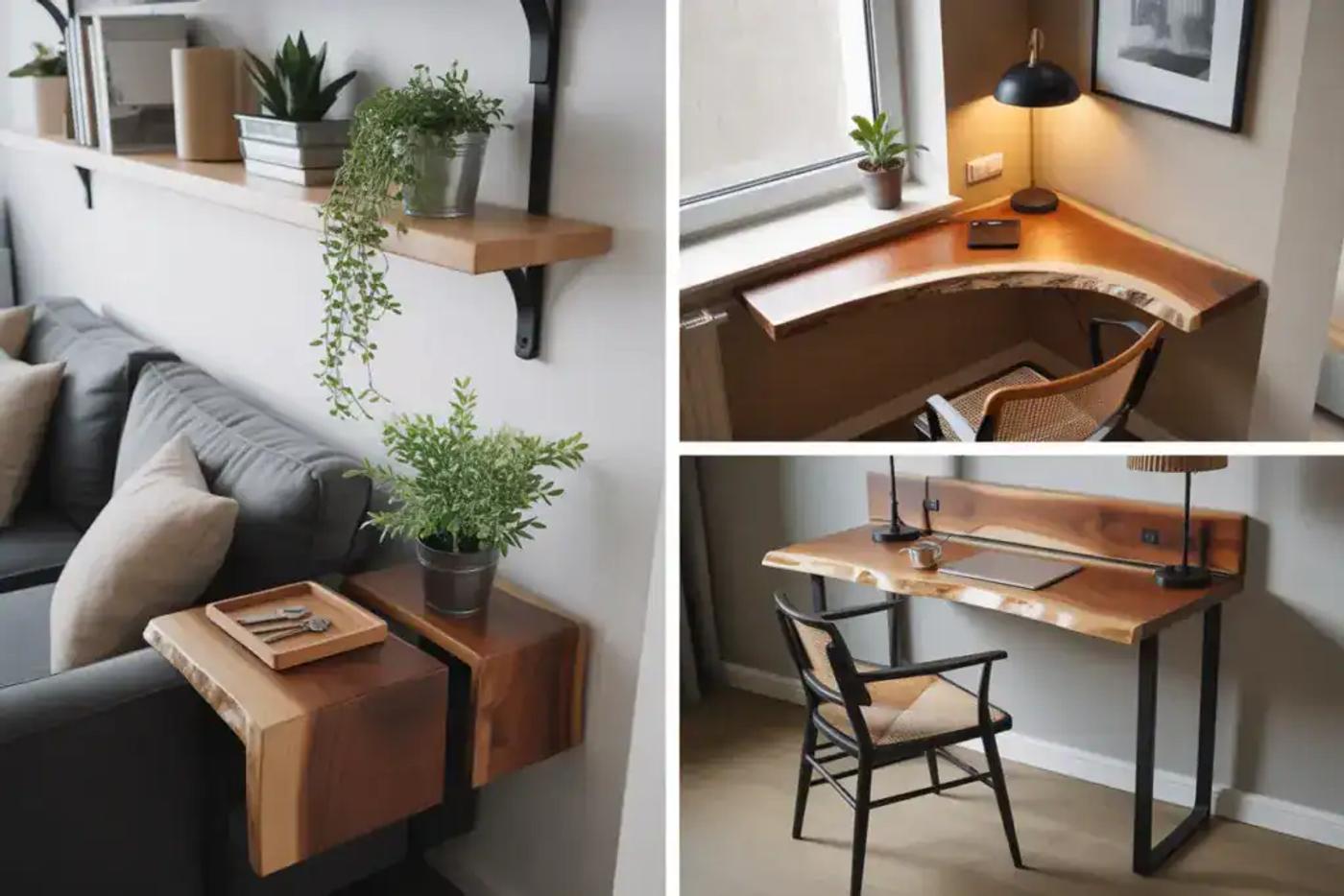 Small Space Live-Edge: Console Decks & Coffee Corners image