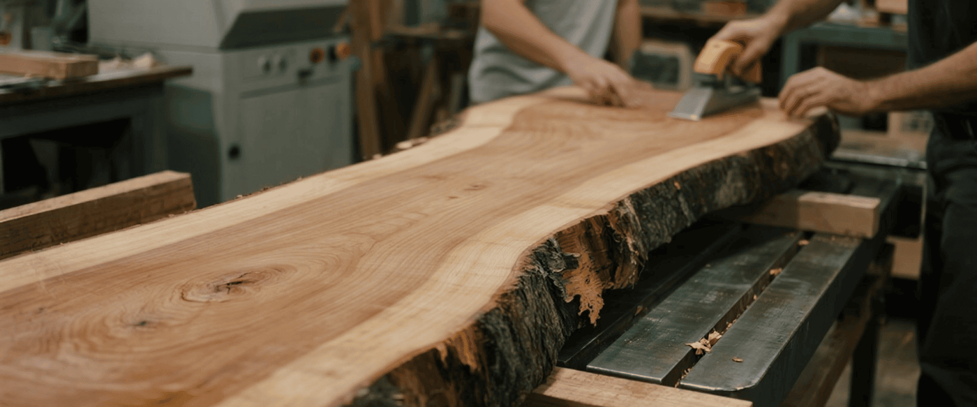 Best Finishes for Oak Live Edge Tables image