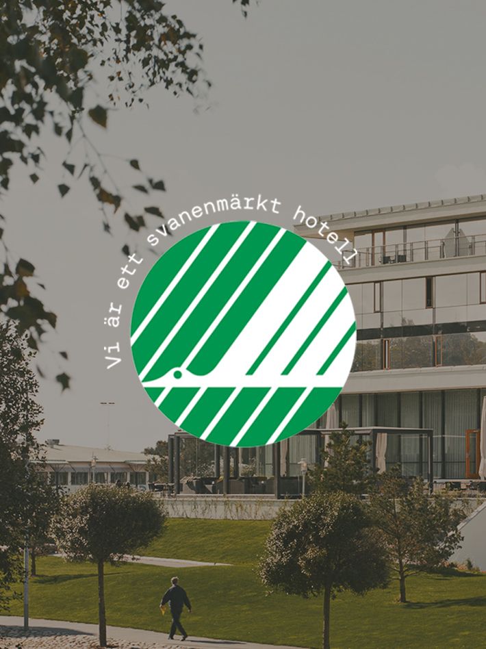 Vi är ett svanenmärkt hotell