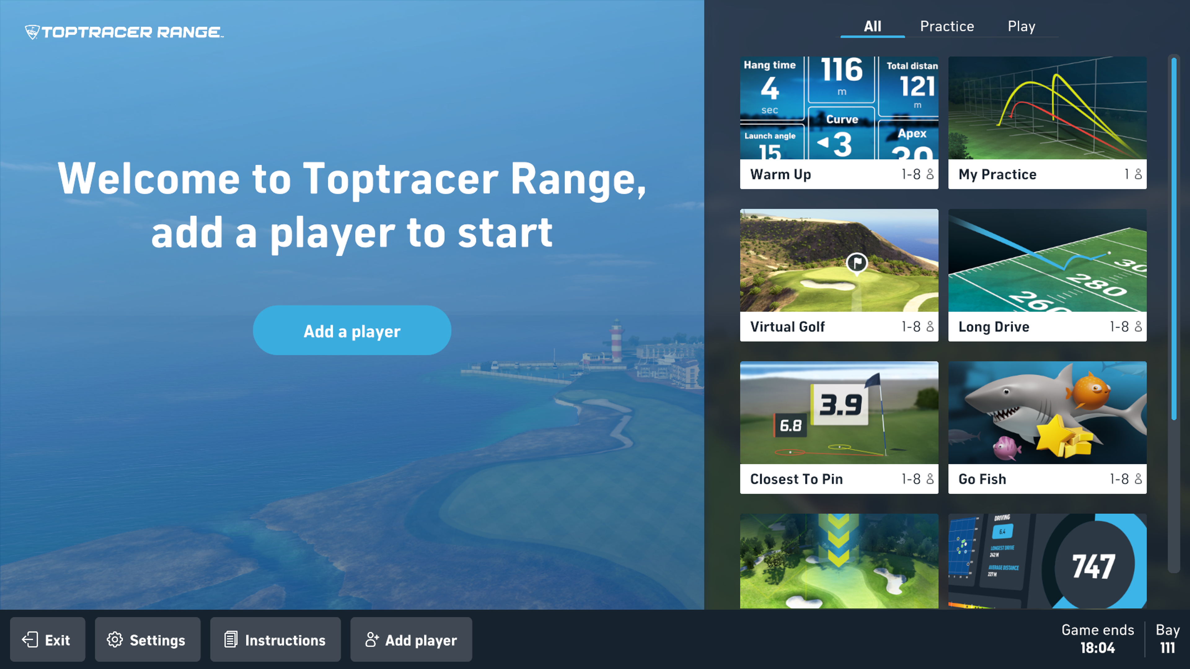 TopTracer Range view