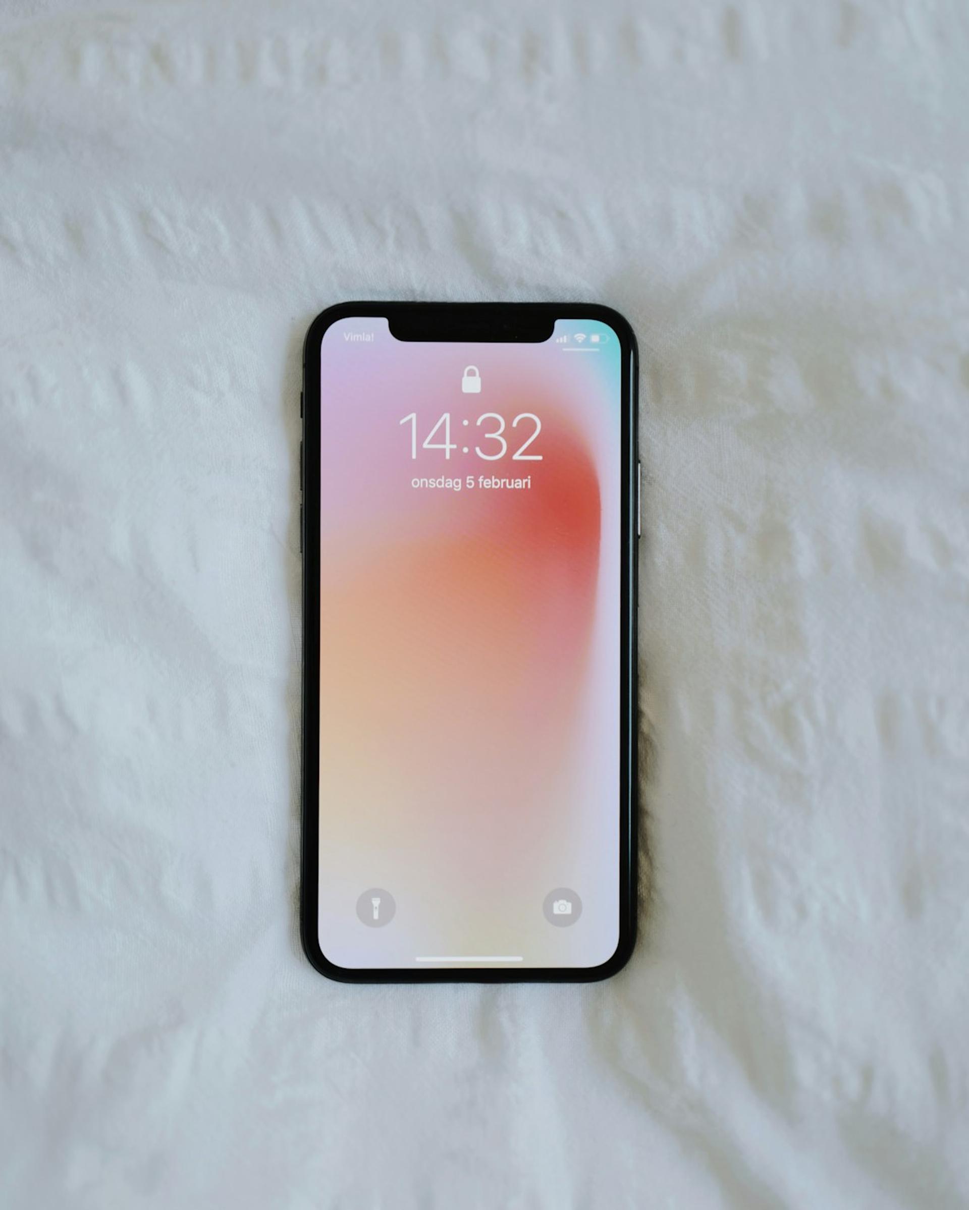 Premium smartphone product photo