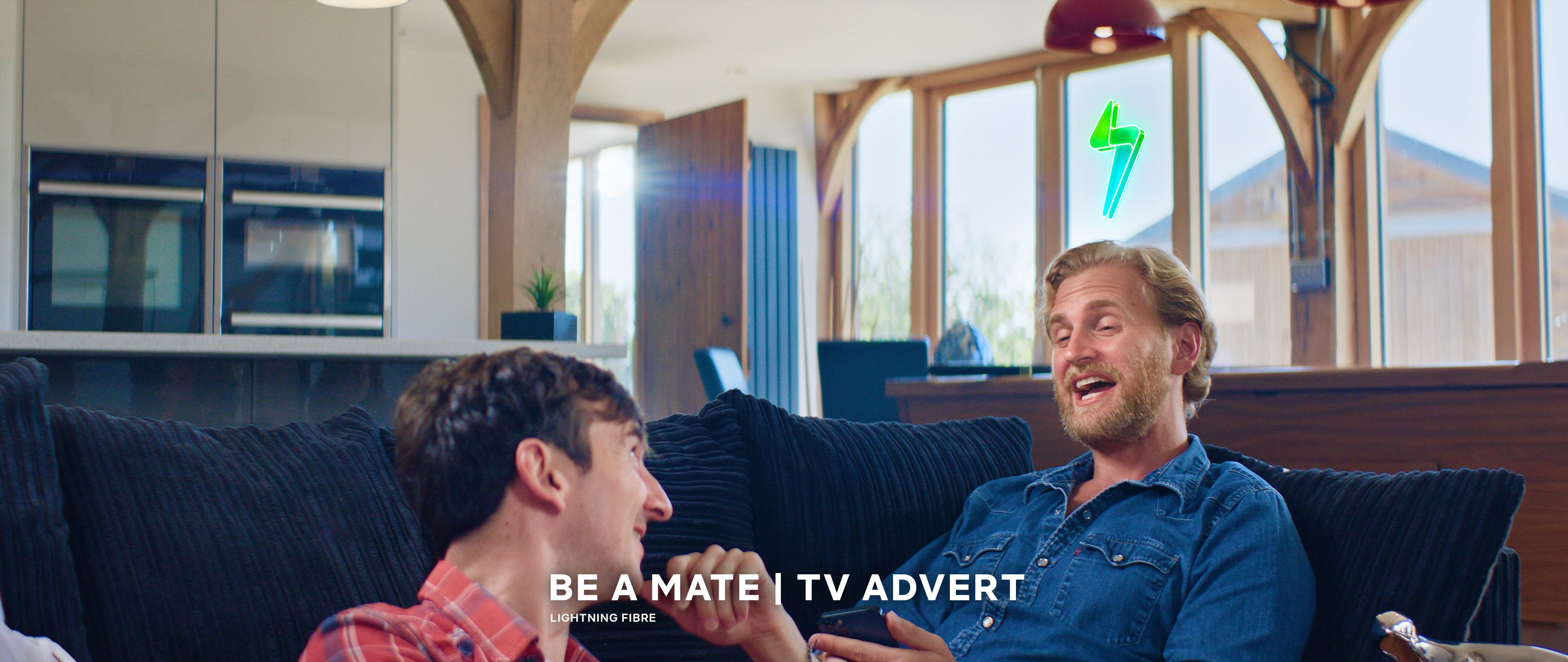 Lightning Fibre Be a mate | TV Advert