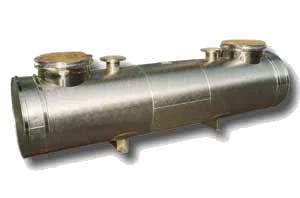 Shell-and-tube heat exchanger, Type GA, by ETS.