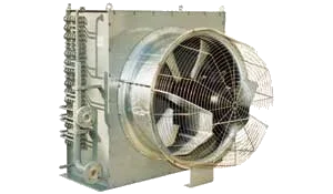 Finned heat exchanger, Type KKG, by ETS.