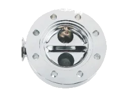 Sterile shell-and-tube heat exchanger in 2-pass design