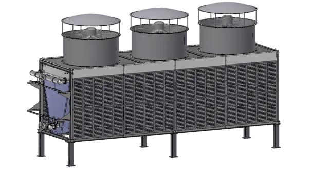 Lamellen-Wärmetauscher, Typ LK, von ETS.