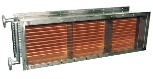 Finned heat exchanger, Type LBD, by ETS.