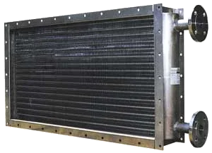 Finned heat exchanger, Type LBF, by ETS.