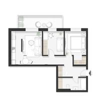 Imagine 1 apartament Ap 7
