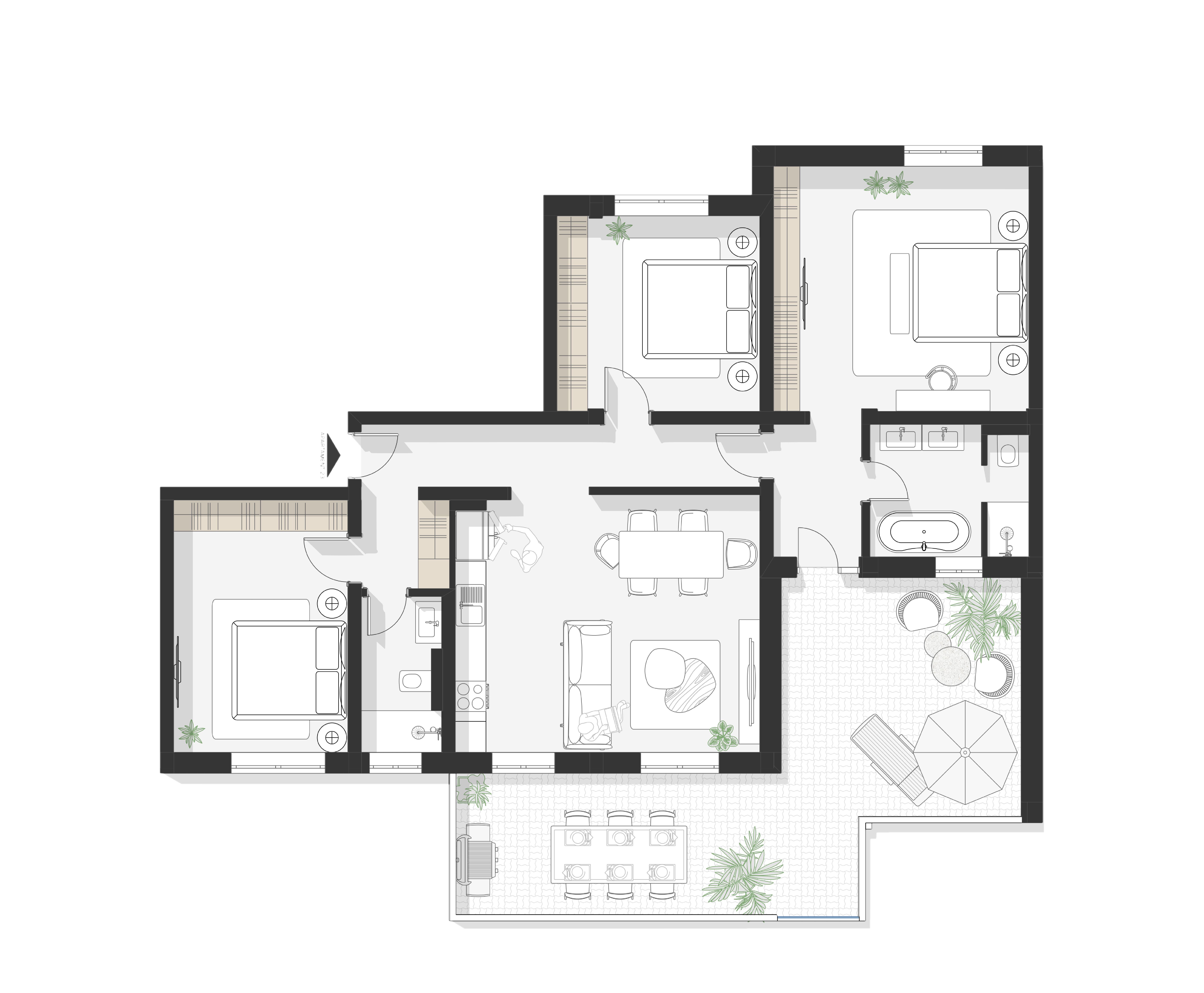 Plan apartament Ap 23