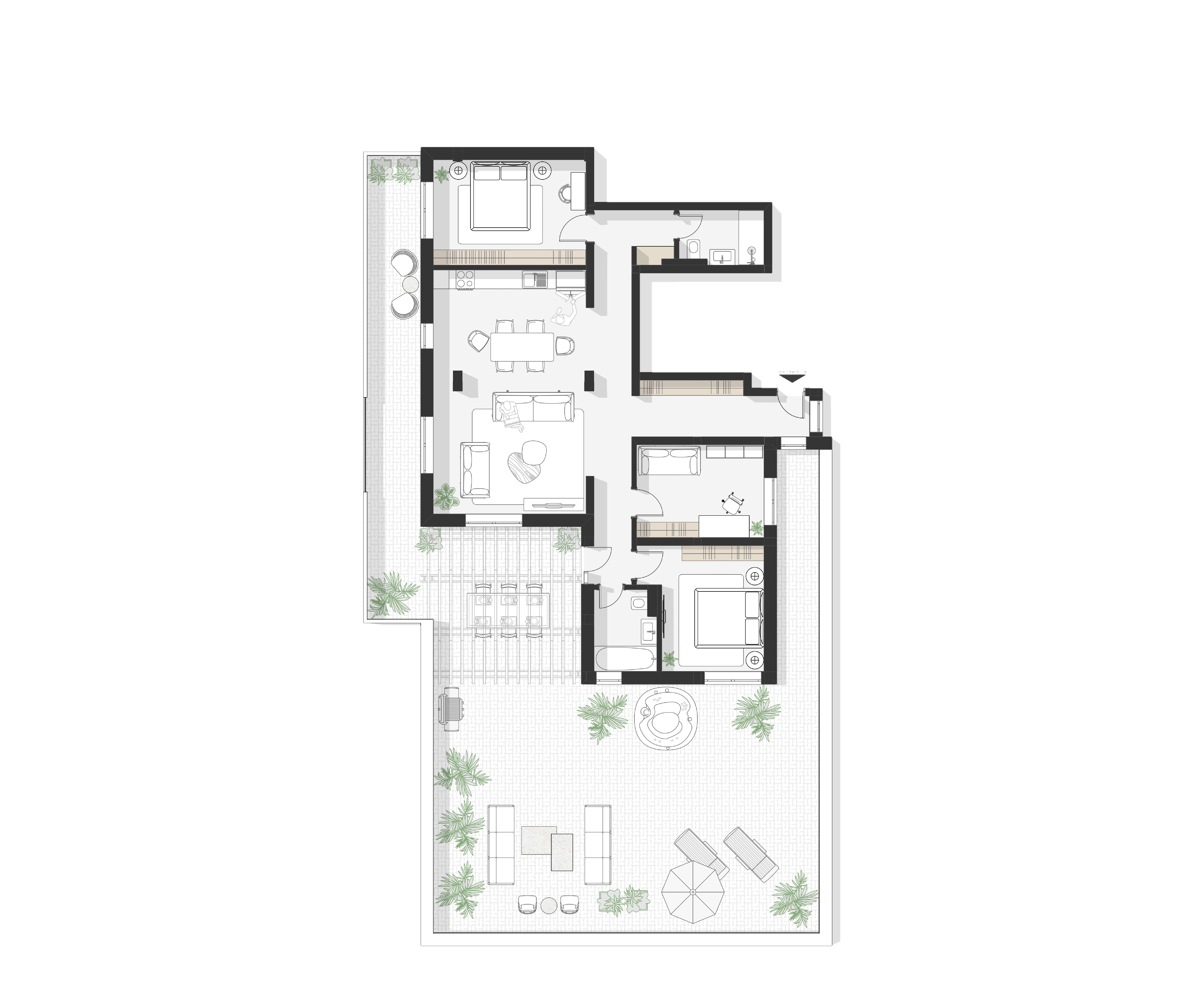 Plan apartament Ap 24