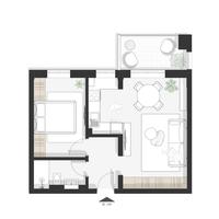 Imagine 1 apartament Ap 18