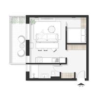 Imagine 1 apartament Ap 14