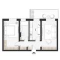 Imagine 1 apartament Ap 19
