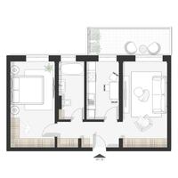Imagine 1 apartament Ap 19