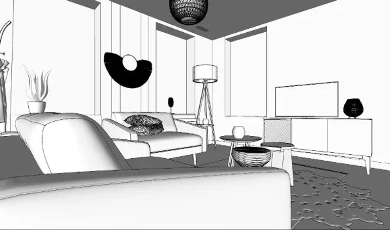 Formation Décoration intérieur sur mesure – Débutant – Modélisation 3D : volume et agencement – 12 h — réalisation 1