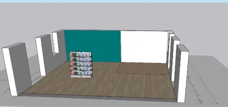 Formation SketchUp – Intermédiaire/Expert – Modélisation 3D – 15 h – Visual Merchandising — réalisation 1