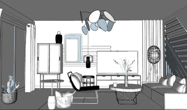 Formation SketchUp – En groupe – Modélisation 3D – 21 h — réalisation 1