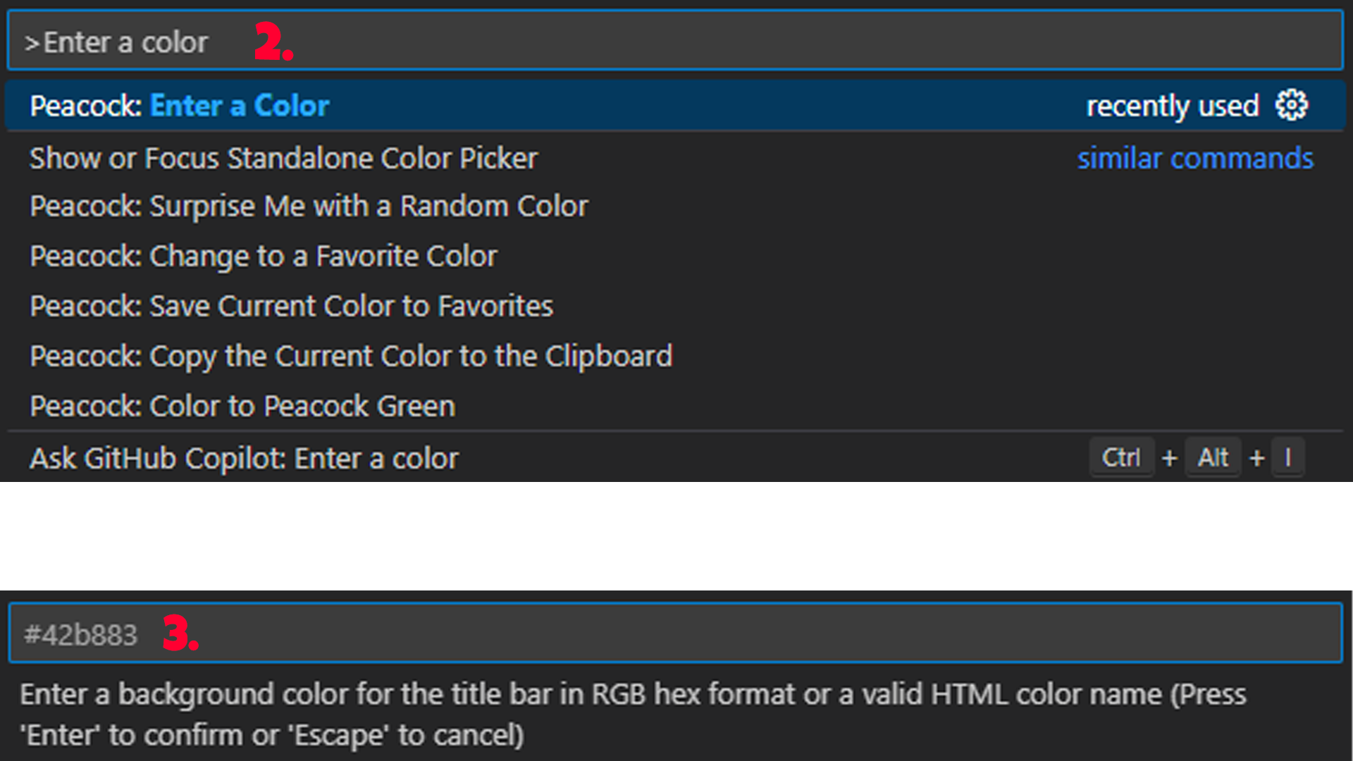 Generate your own custom workspace color