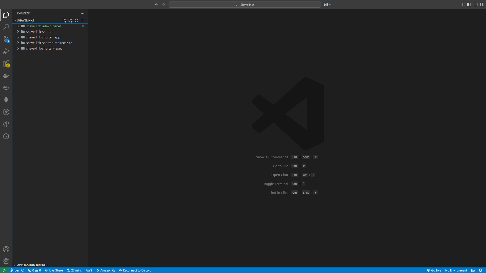 The boring Dark Mode Version of VS Code