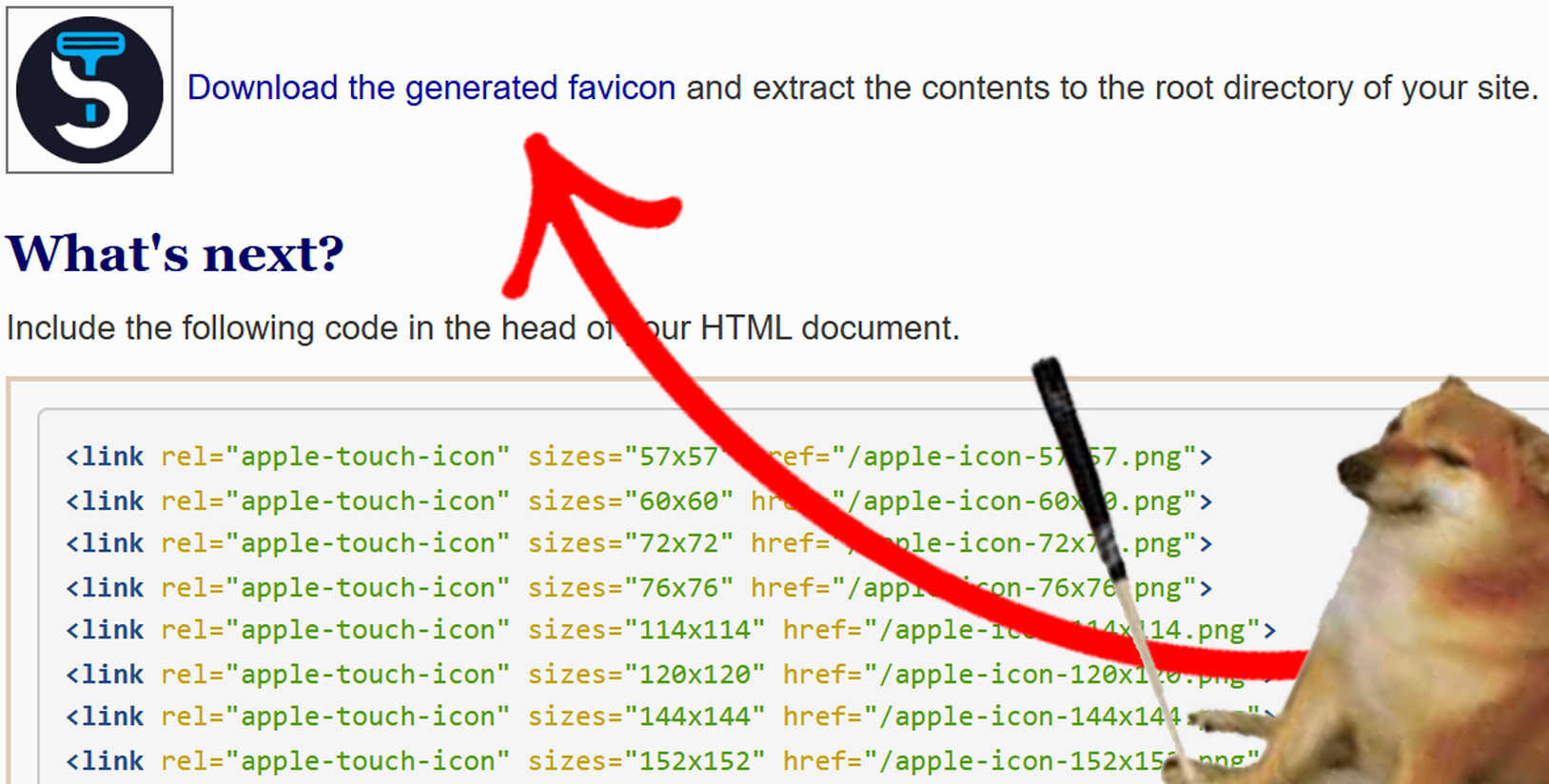 Yup, that’s the only button, it ain’t a bloatware site guys