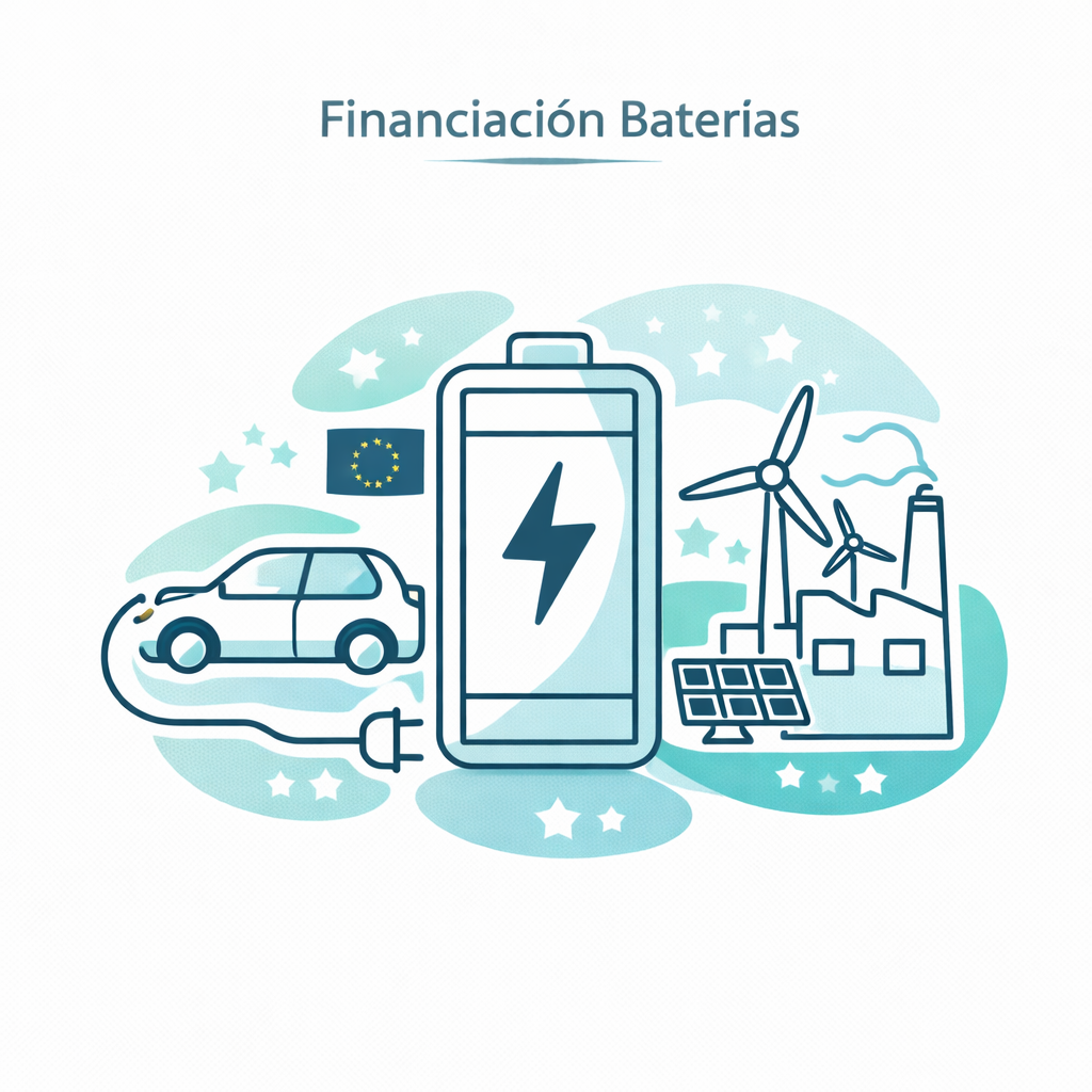 Financiación para Baterías en Europa: IPCEI, Horizon Europe y Ayudas Nacionales 2026