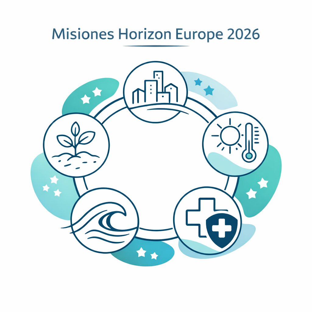 Las 5 Misiones de Horizon Europe 2026: Guía Completa para Empresas Españolas