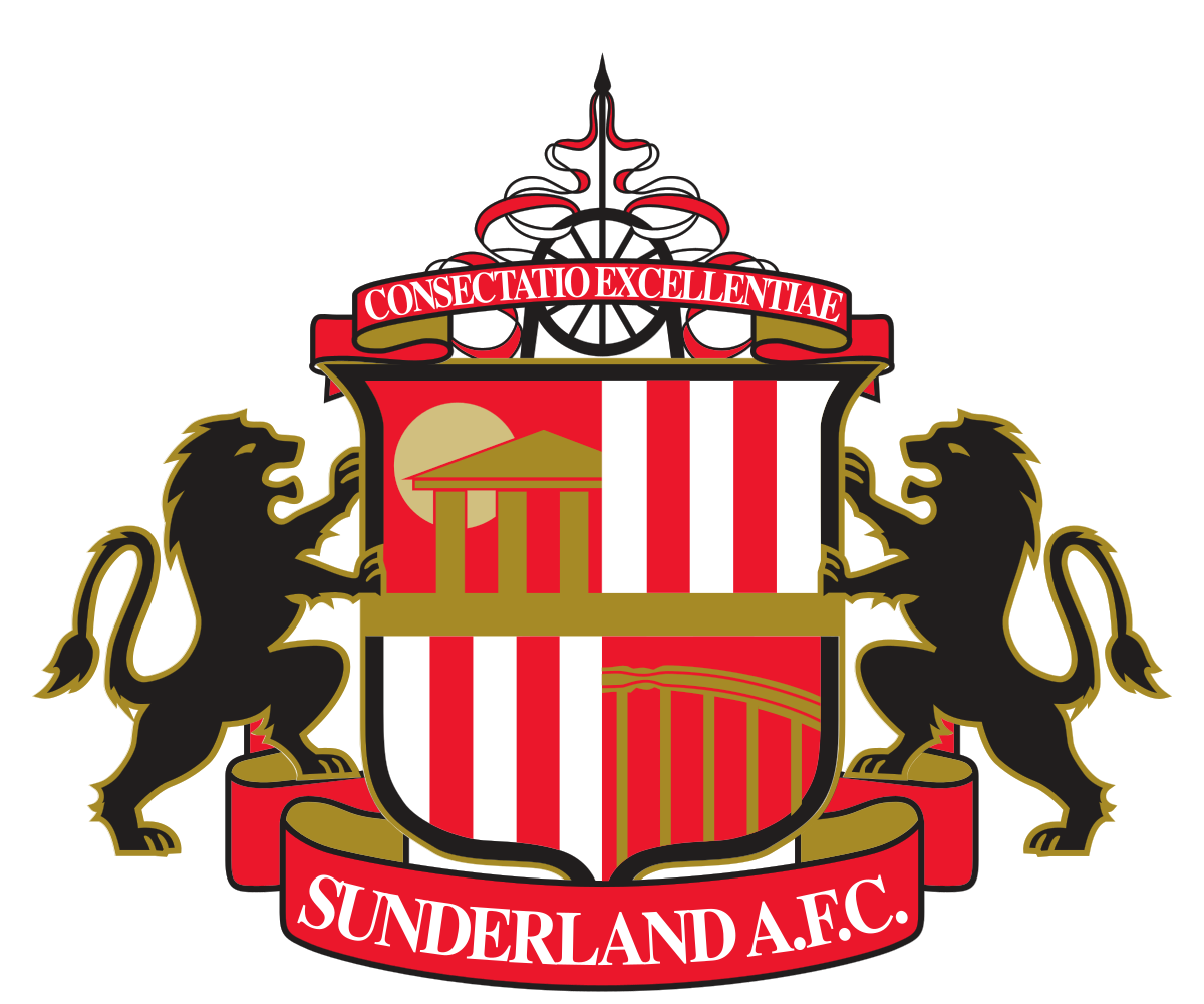 sunderland AFC football club logo for Sporttower.ai partnership
