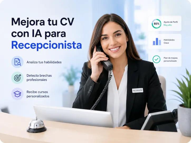 CV IA para Recepcionista