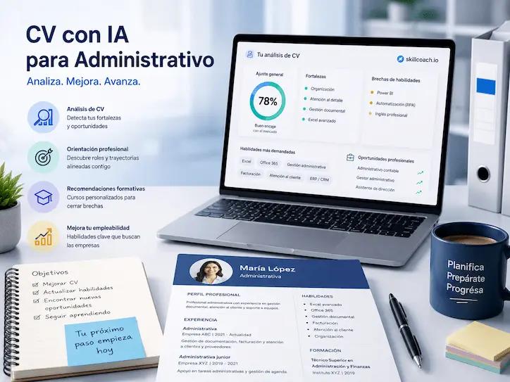 CV IA para Administrativo