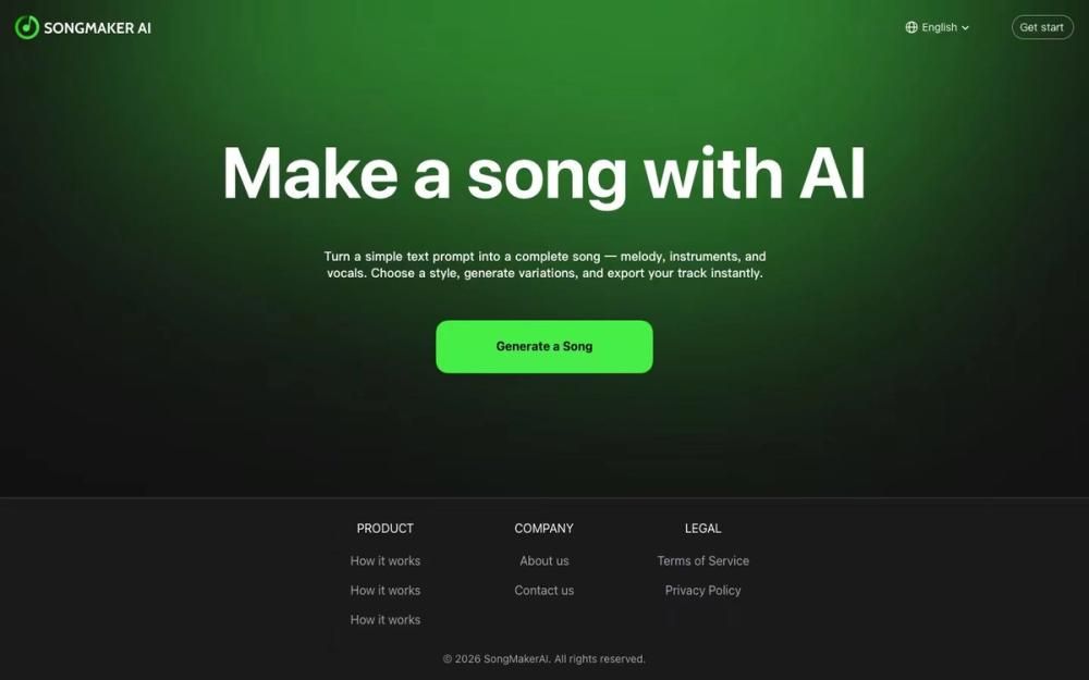 image of SUNO AI音楽生成器-SongMaker.AI