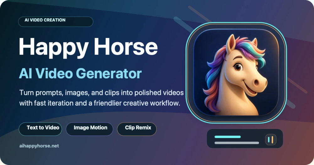 image of AI Happy Horse