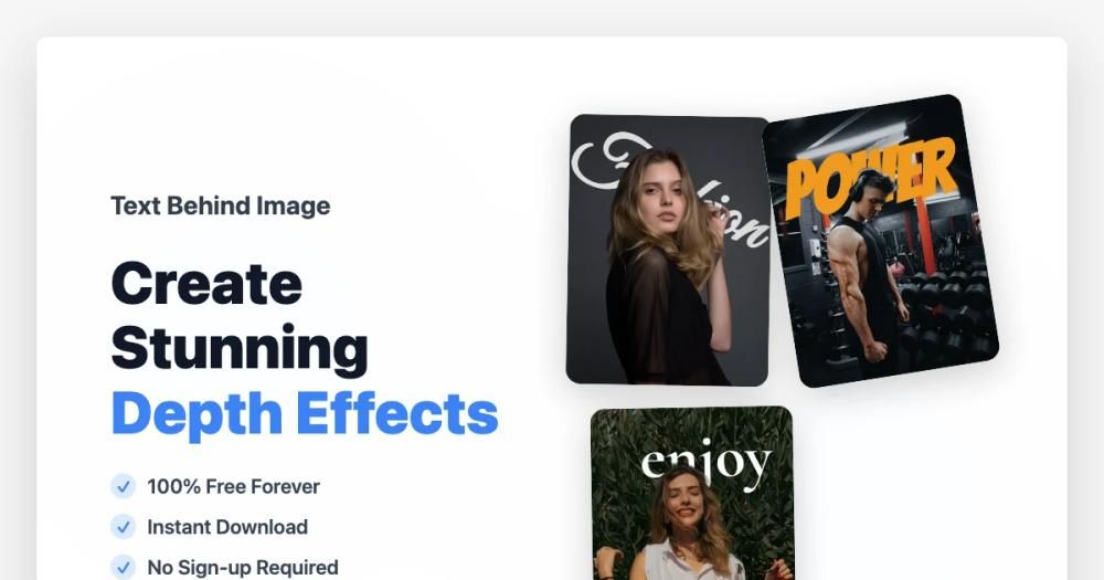 image of Text Behind Image image of Text Behind Image
