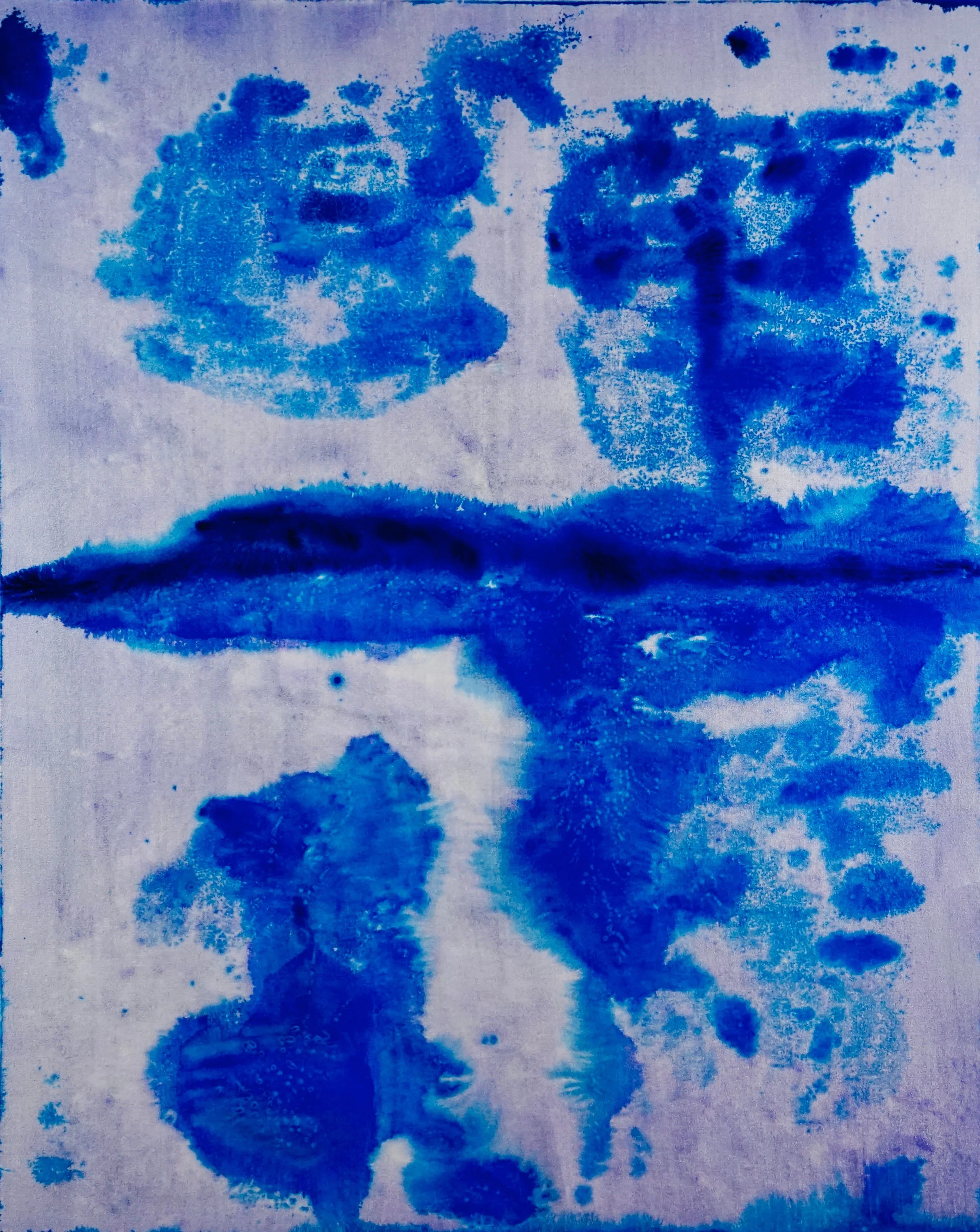 Blue Haze painting