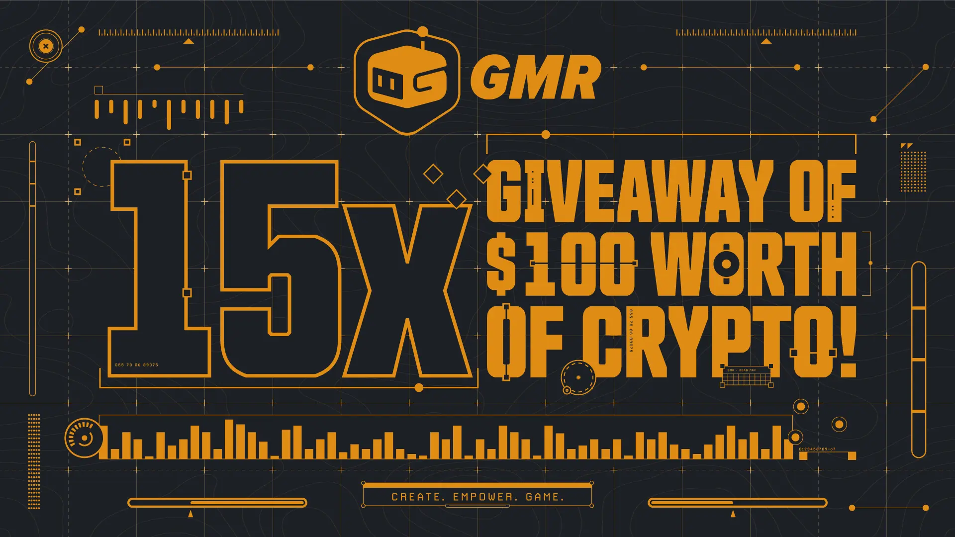 15x $100 GMR Giveaway