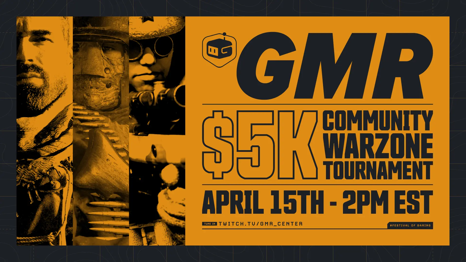 $5,000 Warzone Tournament April 15th