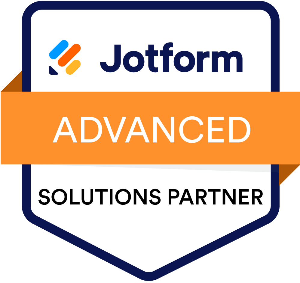 Jotform Advanced Solution Partner badge