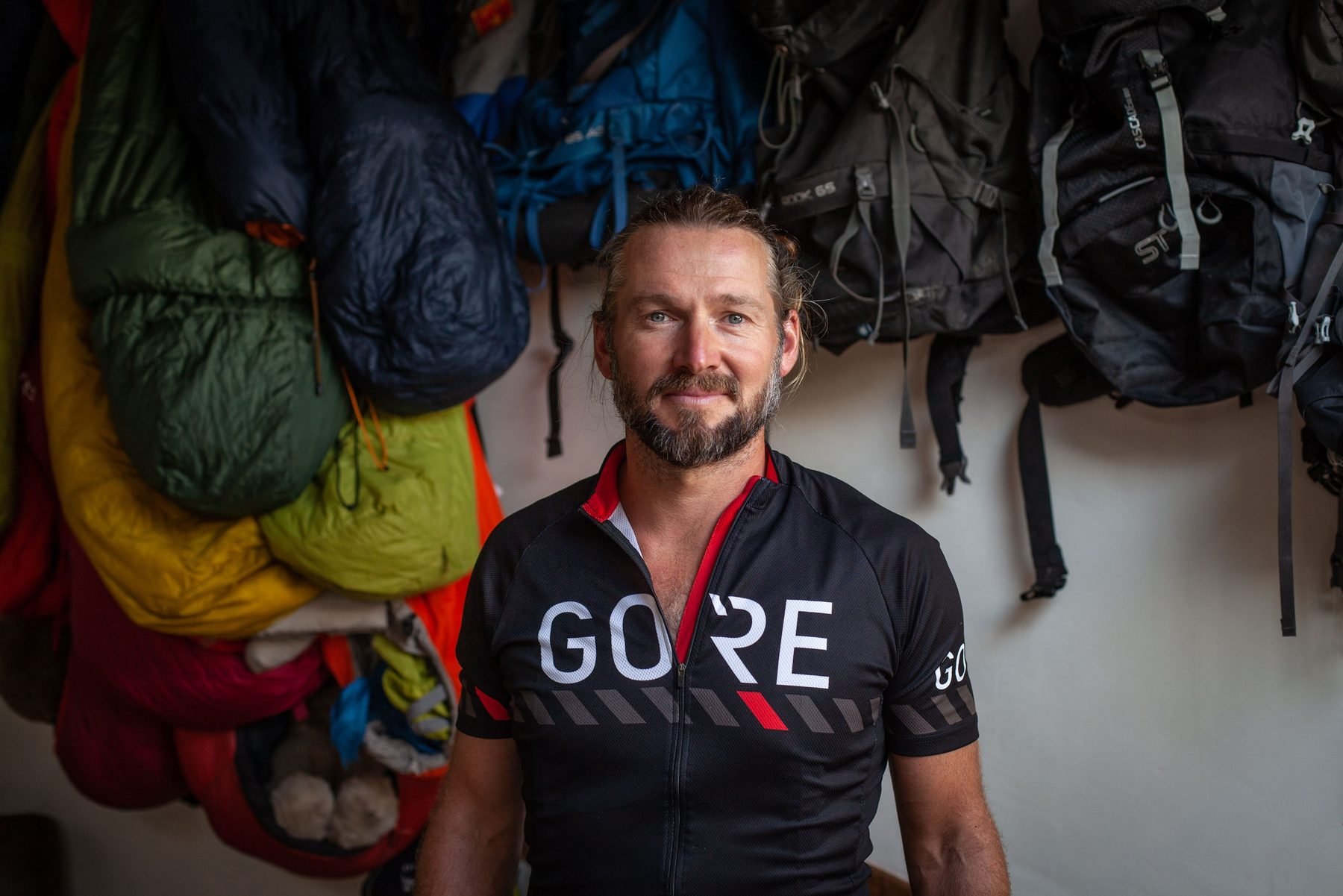 Jamie Ramsay at home