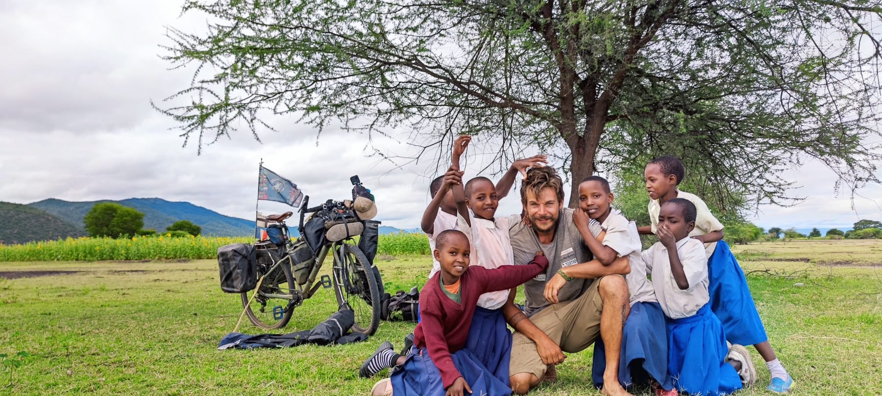 Schoolchildren in Tarangire, Tanzania