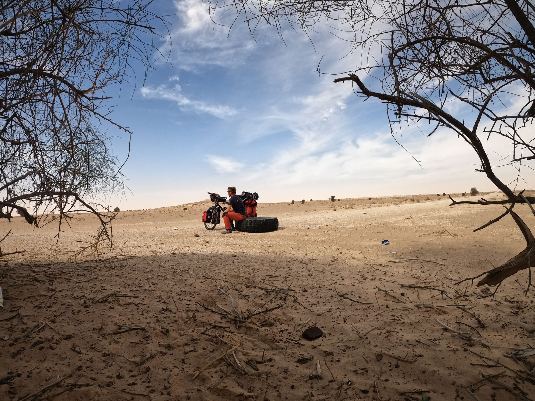 Jelle Veyt on expedition