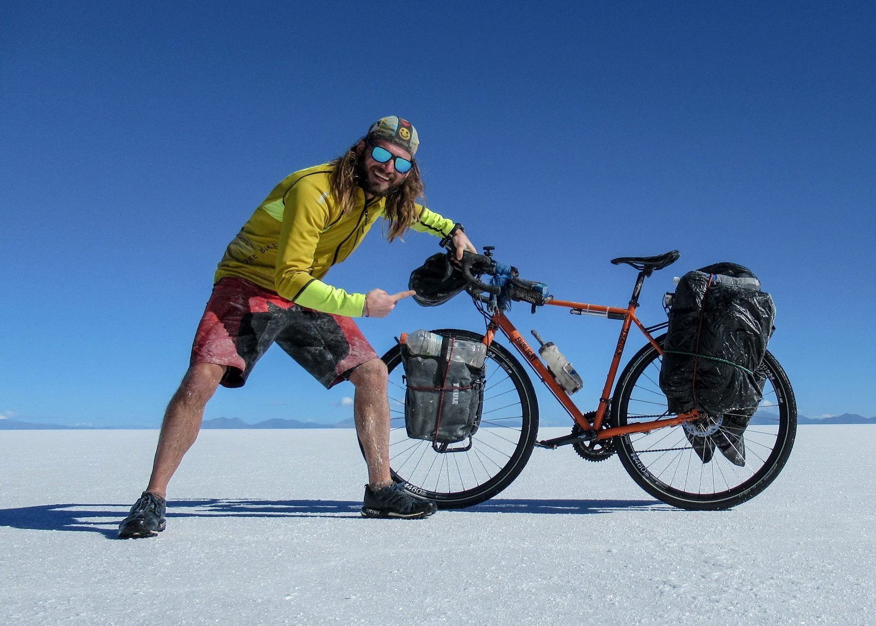 Jamie Ramsay on the trail