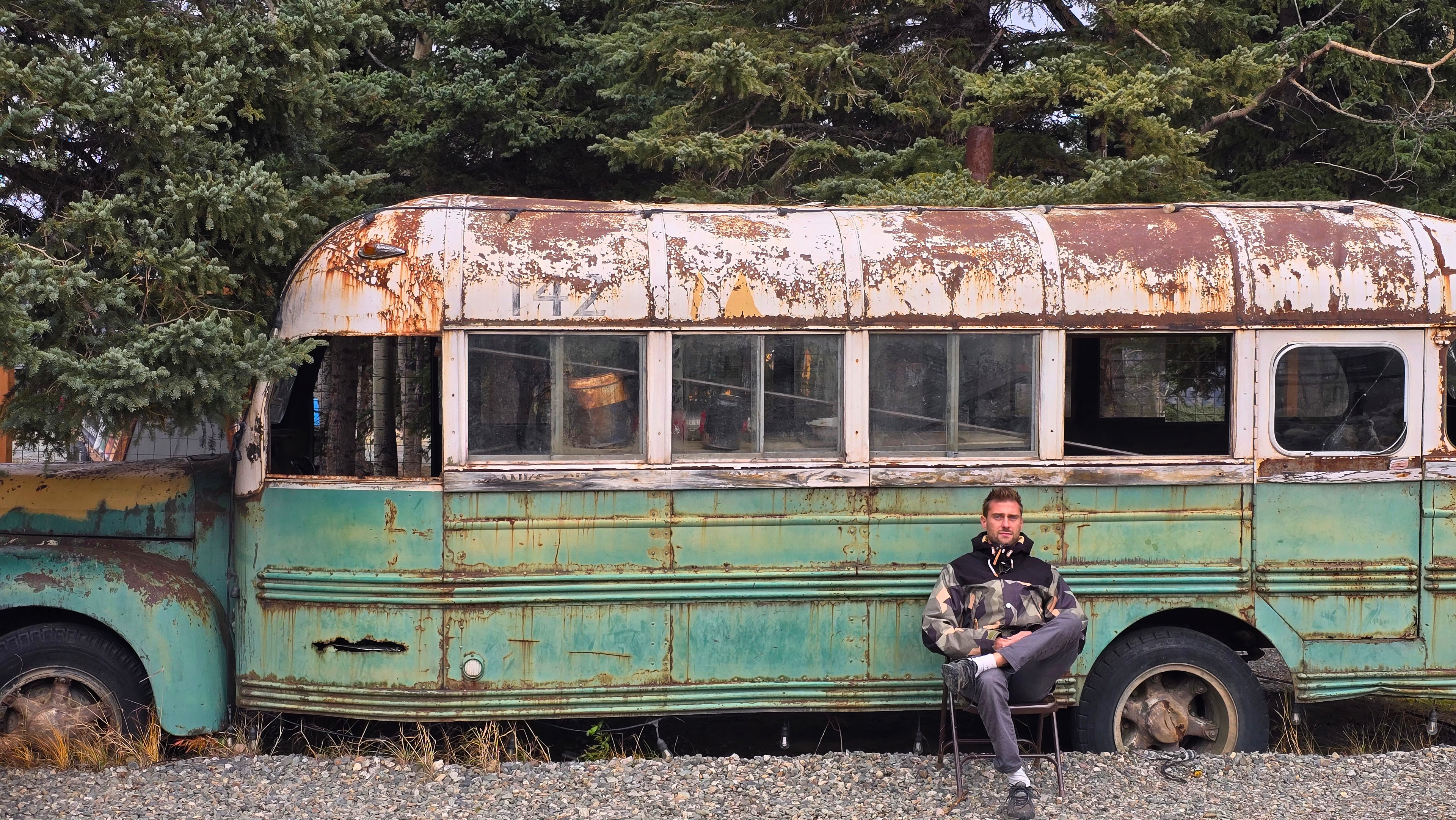 David Bossek in the Alaskan wilderness.