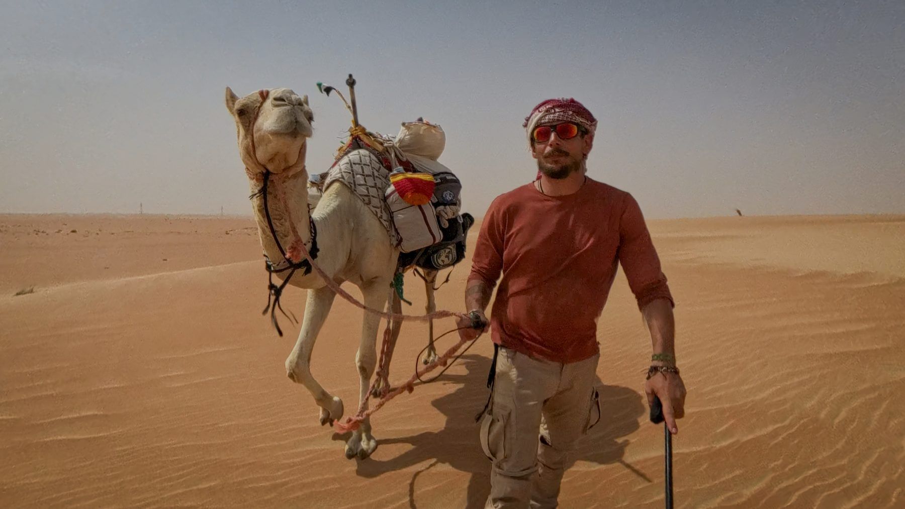 Yann Busnel on his no-engine expedition