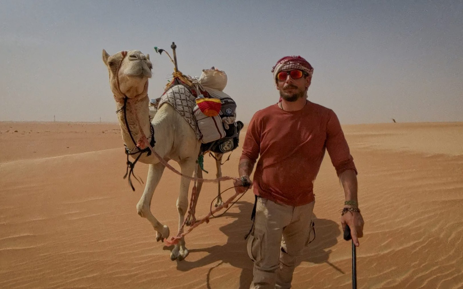 Yann Busnel on his no-engine expedition